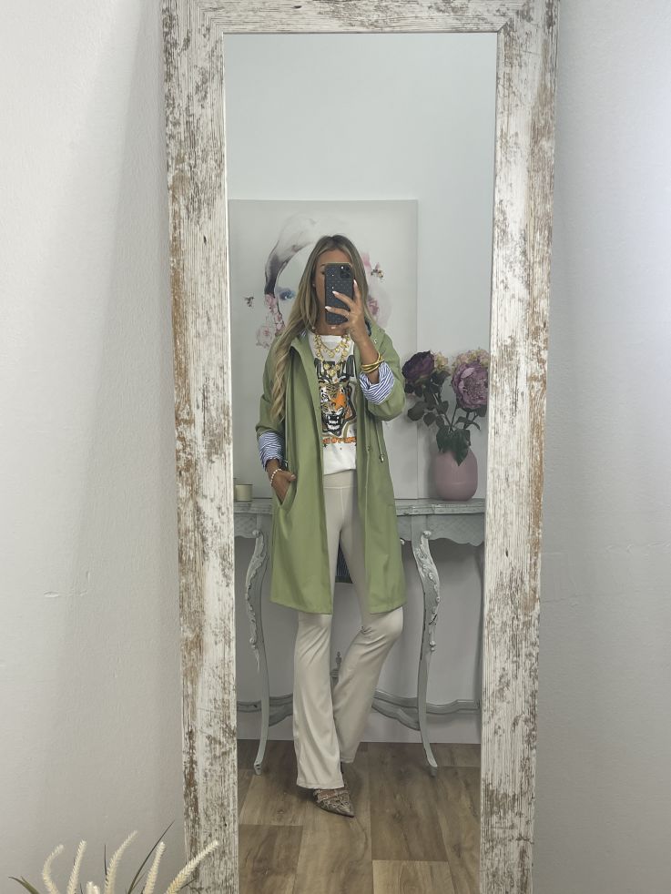 Chubasquero verde