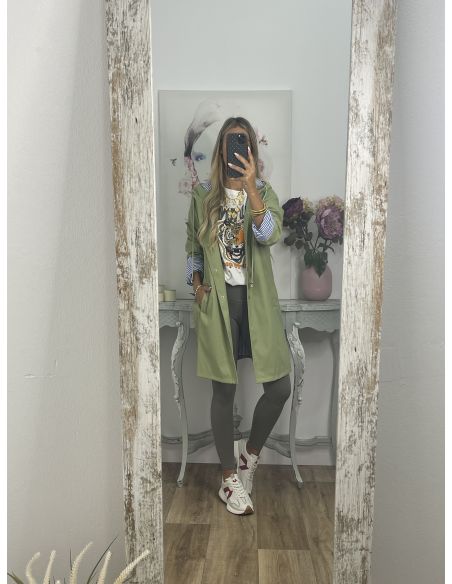 Chubasquero verde