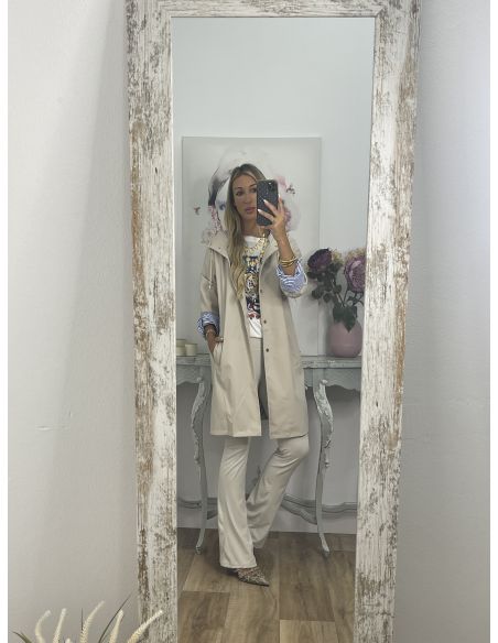 Chubasquero beige