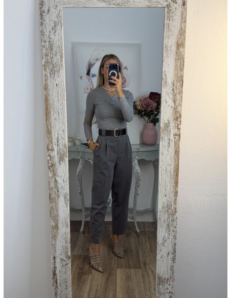 Camiseta Camila gris