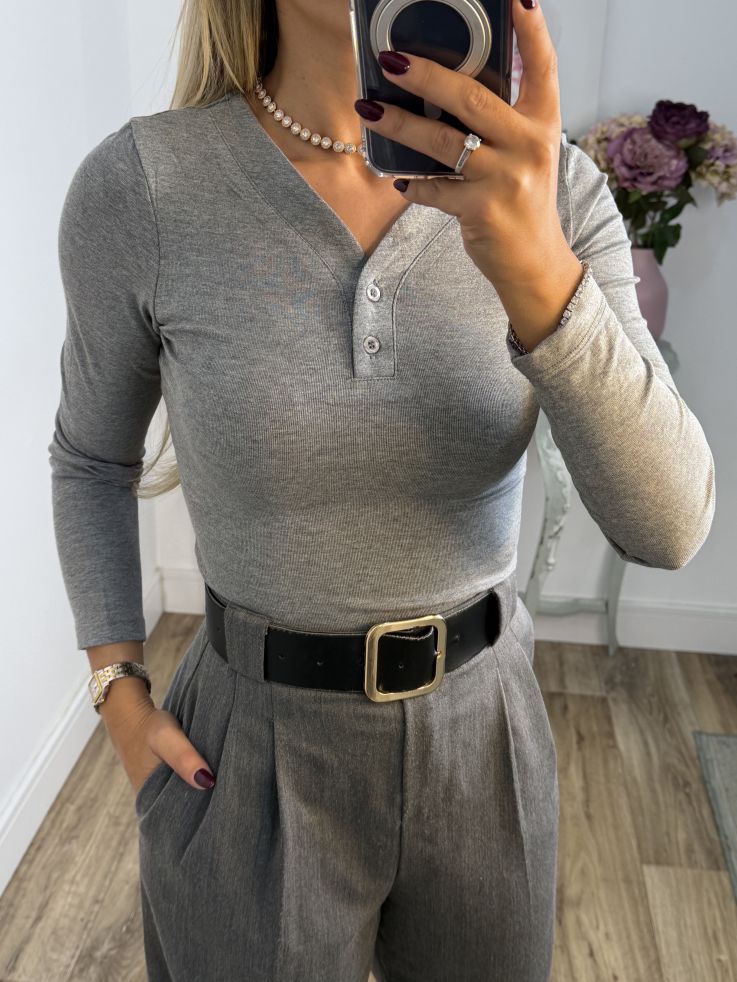 Camiseta Camila gris