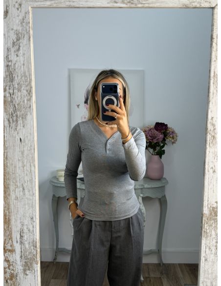 Camiseta Camila gris