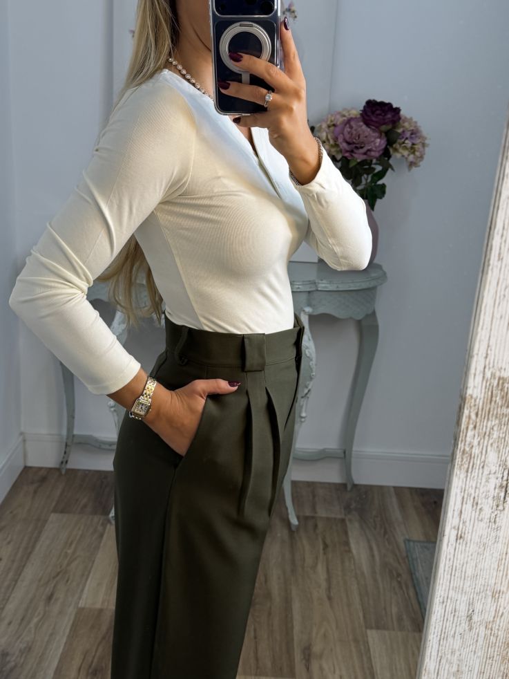 Camiseta Camila cruda