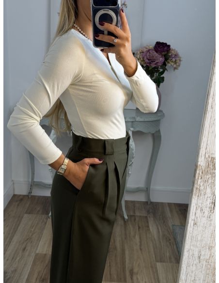 Camiseta Camila cruda