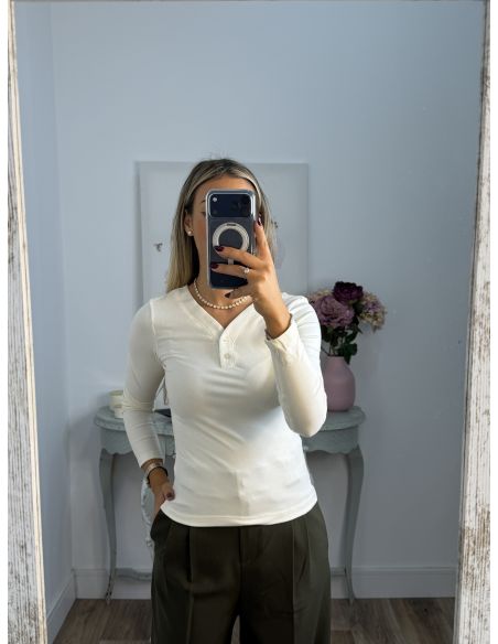 Camiseta Camila cruda