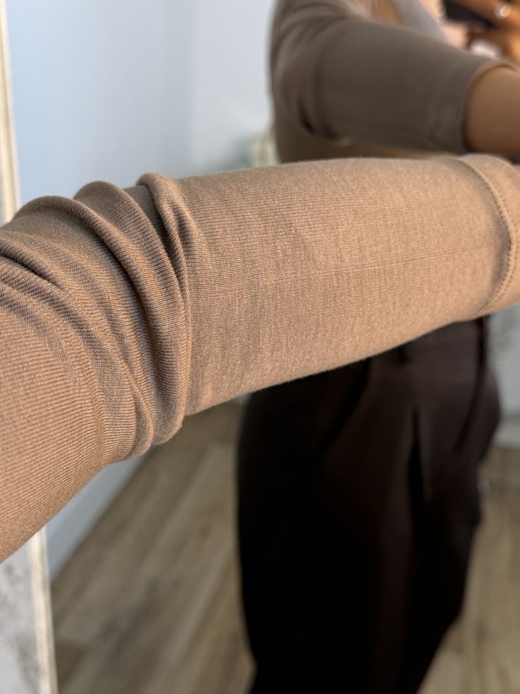 Camiseta Camila taupe