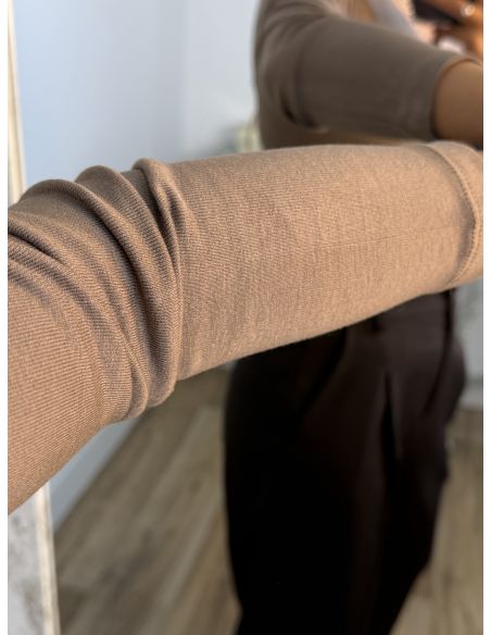 Camiseta Camila taupe