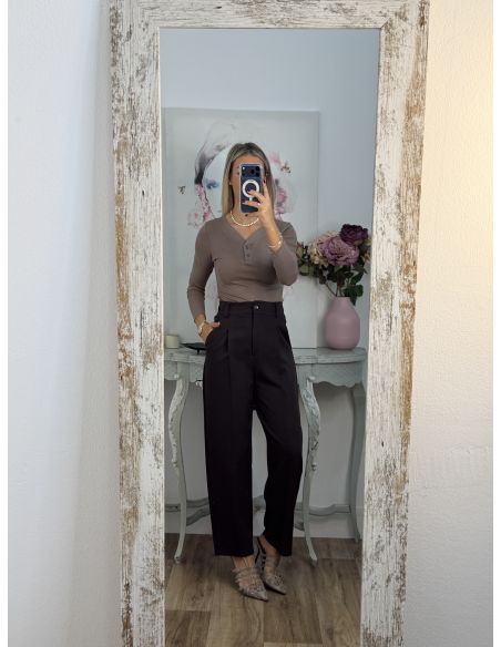Camiseta Camila taupe