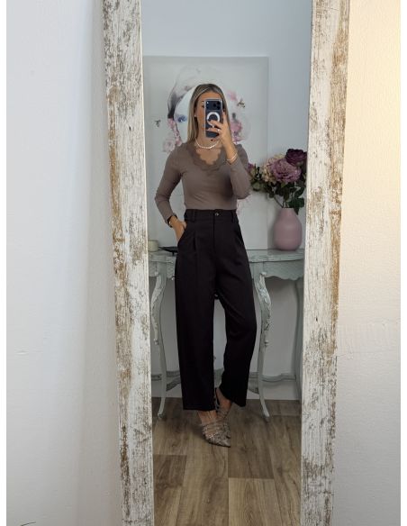 Pantalón Lu chocolate