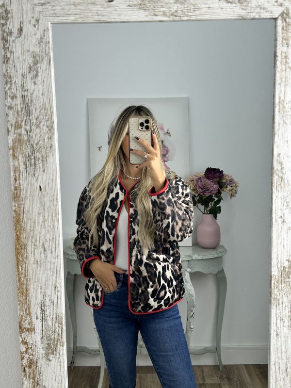 Abrigo estampado print
