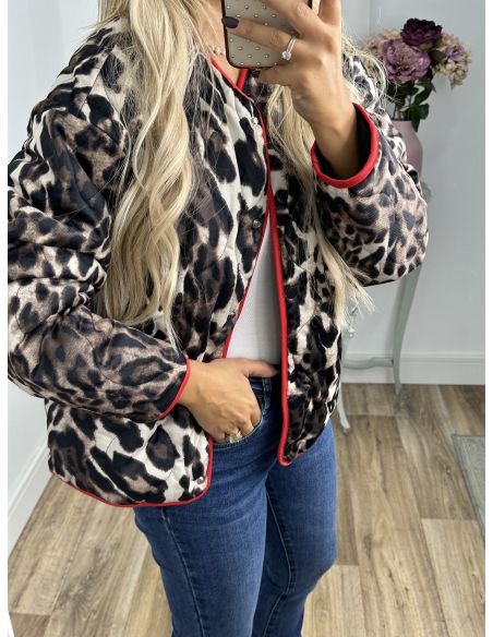 Abrigo estampado print