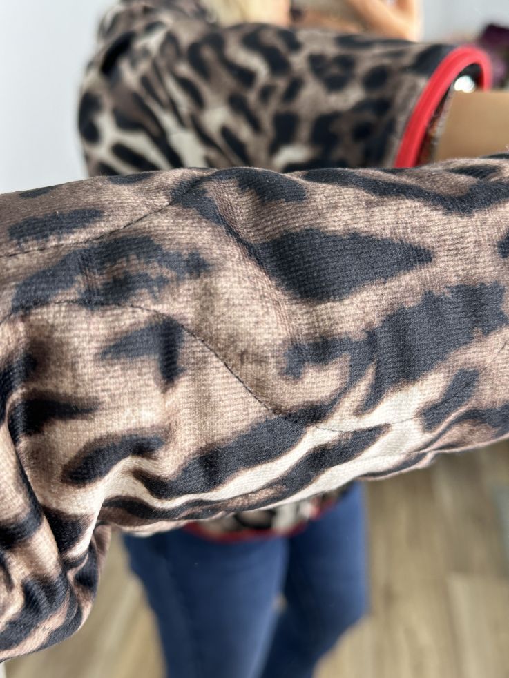 Abrigo estampado print