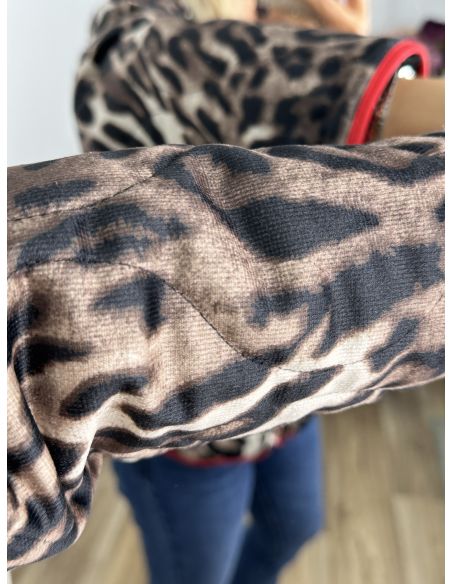 Abrigo estampado print