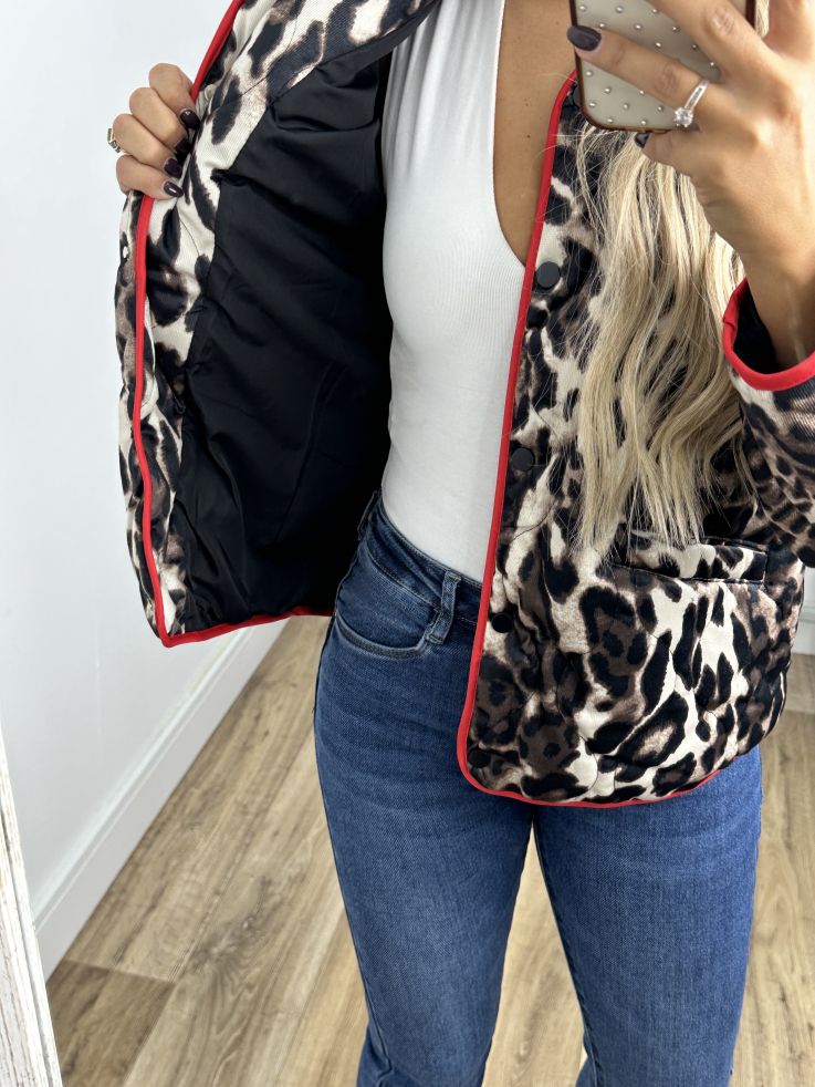 Abrigo estampado print