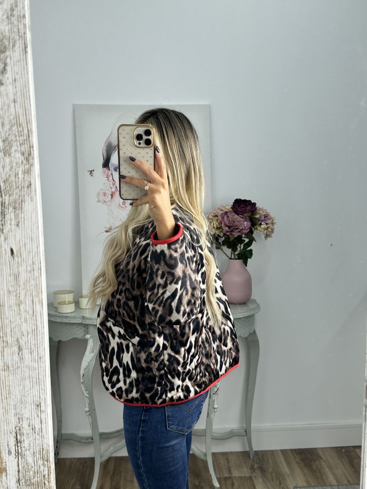 Abrigo estampado print