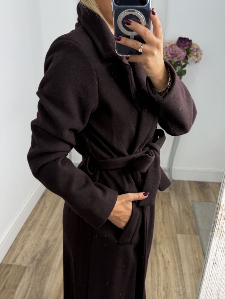 Abrigo Anaiss chocolate