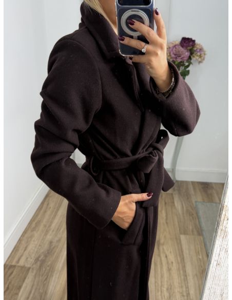 Abrigo Anaiss chocolate