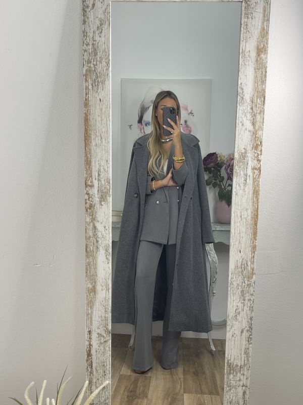 Abrigo Anaiss gris
