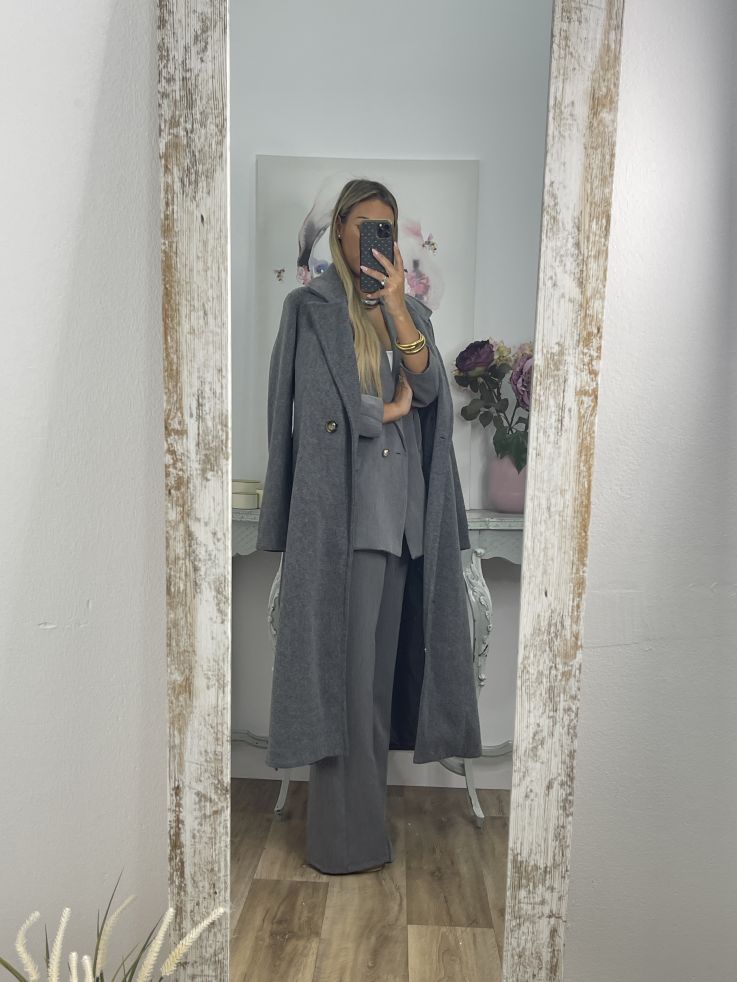 Abrigo Anaiss gris