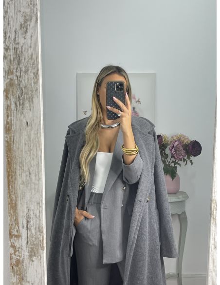 Abrigo Anaiss gris