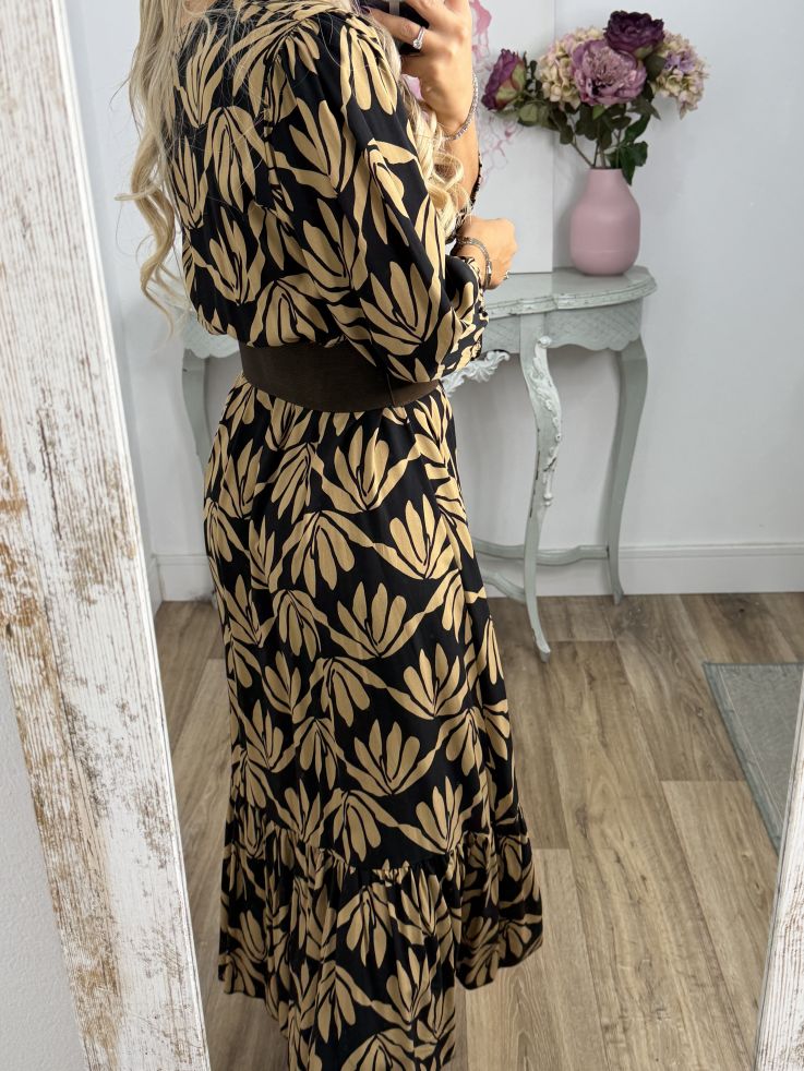 Vestido Eloise camel