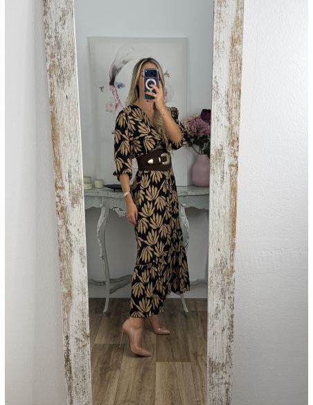 Vestido Eloise camel