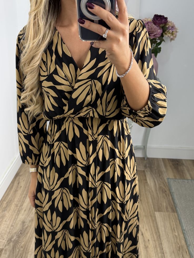 Vestido Eloise camel