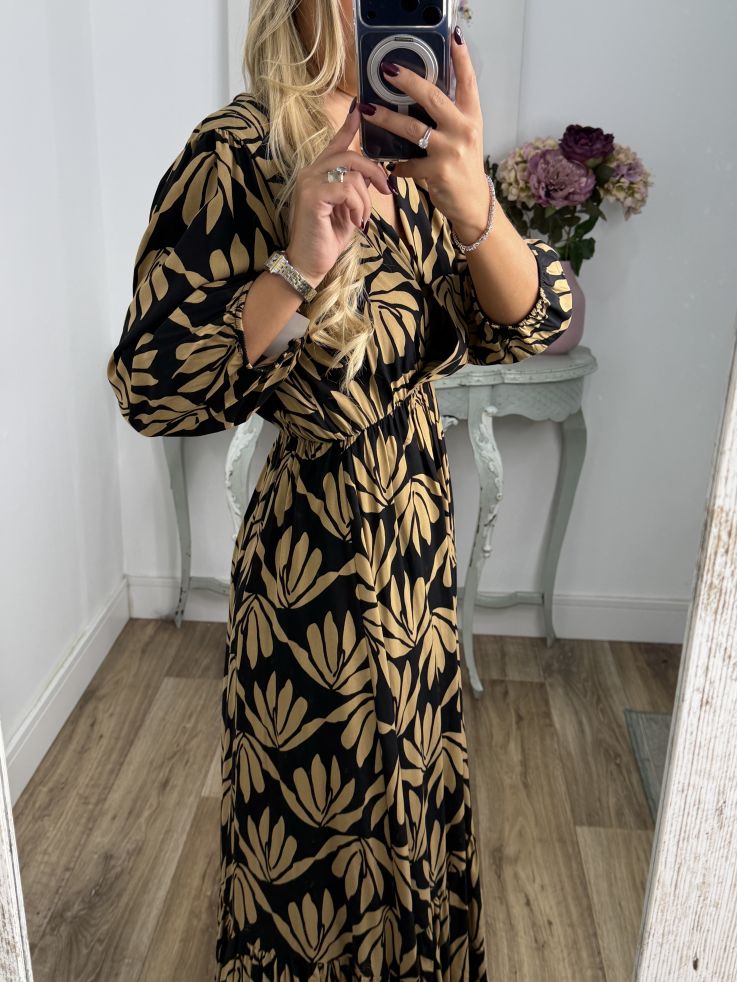 Vestido Eloise camel