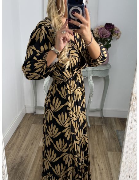 Vestido Eloise camel