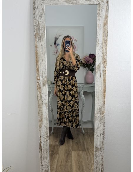 Vestido Eloise camel