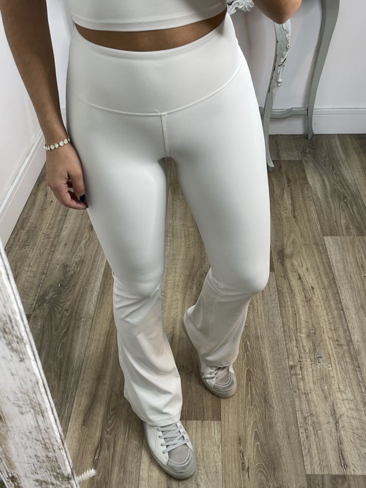 Leggins hielo campana tiro alto liso