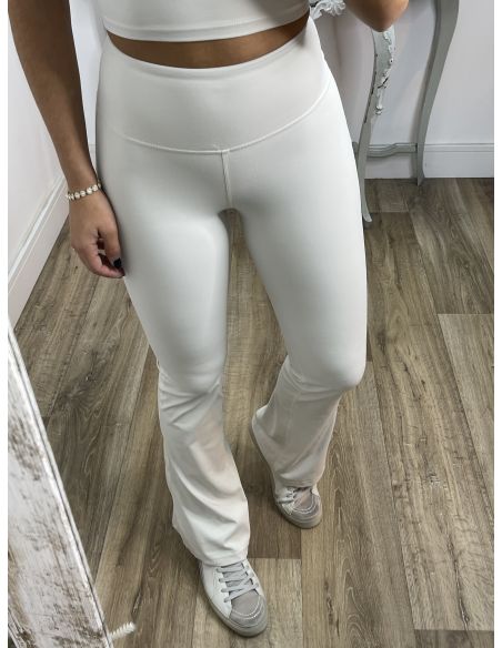 Leggins hielo campana tiro alto liso