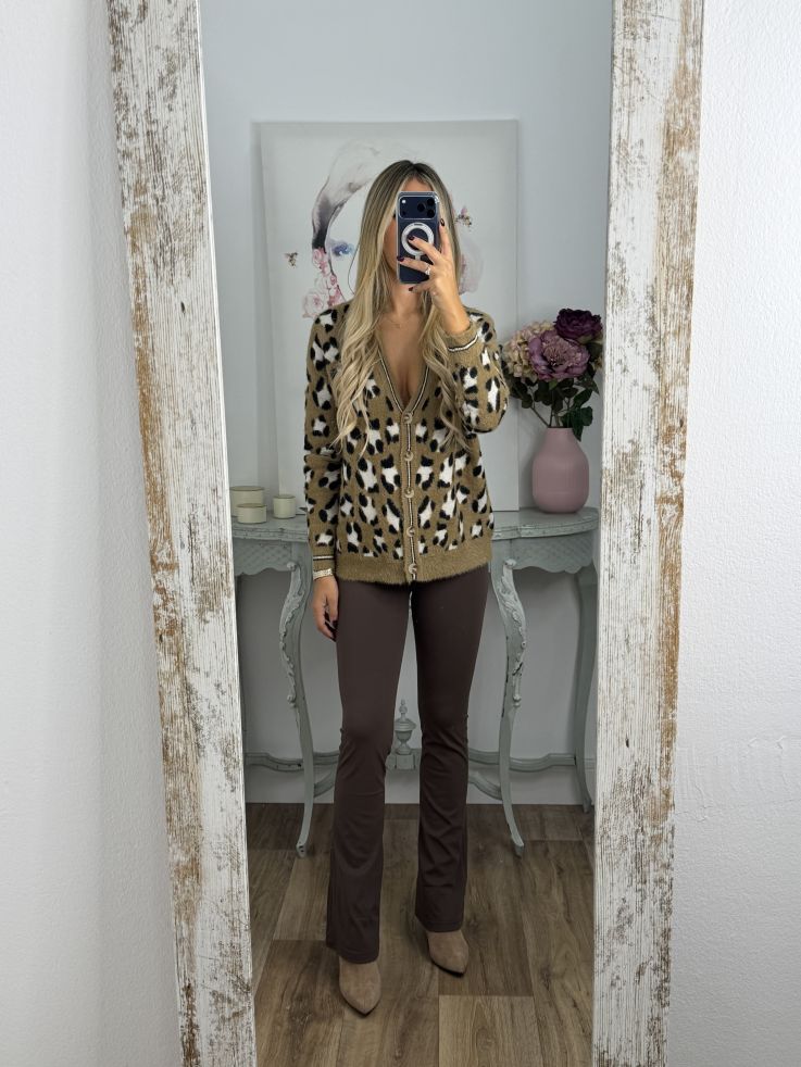 Cardigan Arielle camel