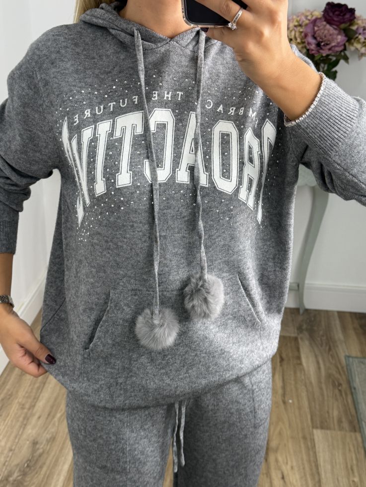 Conjunto Proactive gris
