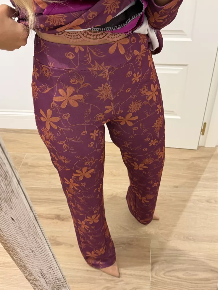 Traje de chaqueta Siena buganvilla y naranja