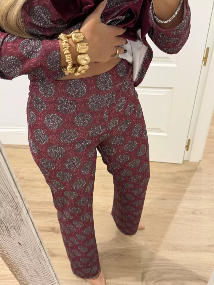 Traje de chaqueta Siena burdeos