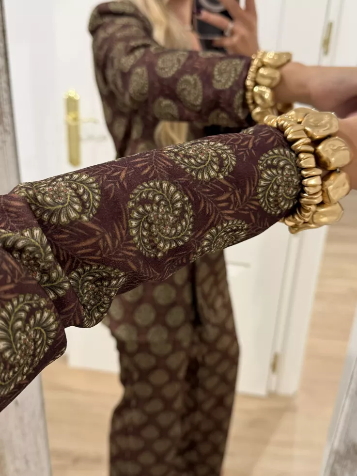 Traje de chaqueta Siena marrón