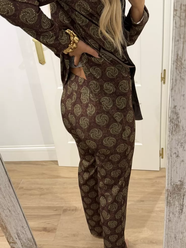 Traje de chaqueta Siena marrón