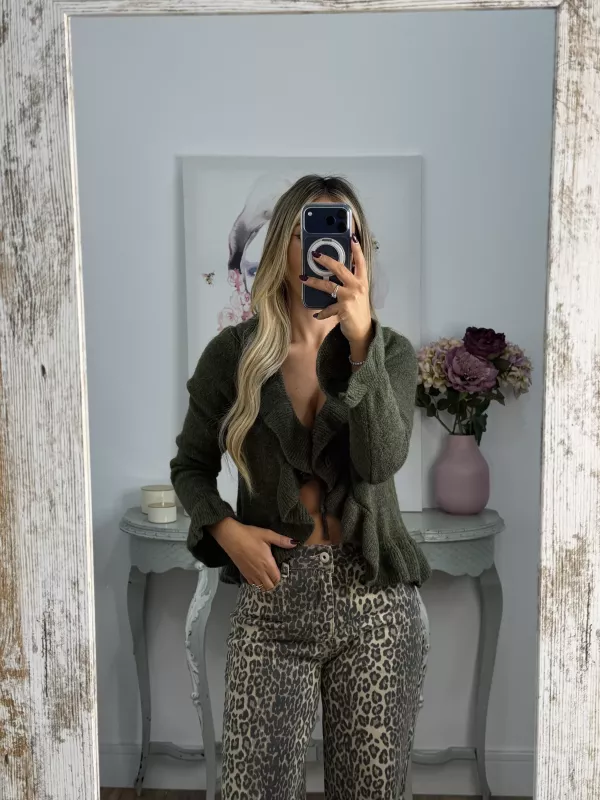 Rebeca lazada volante kaki