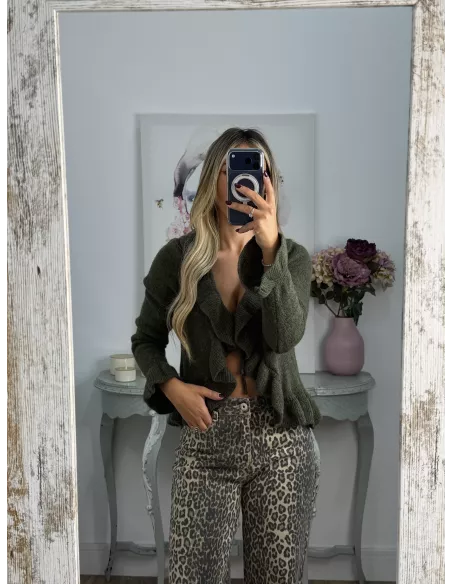 Rebeca lazada volante kaki