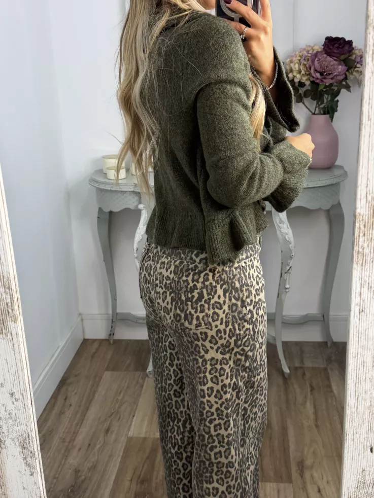 Rebeca lazada volante kaki