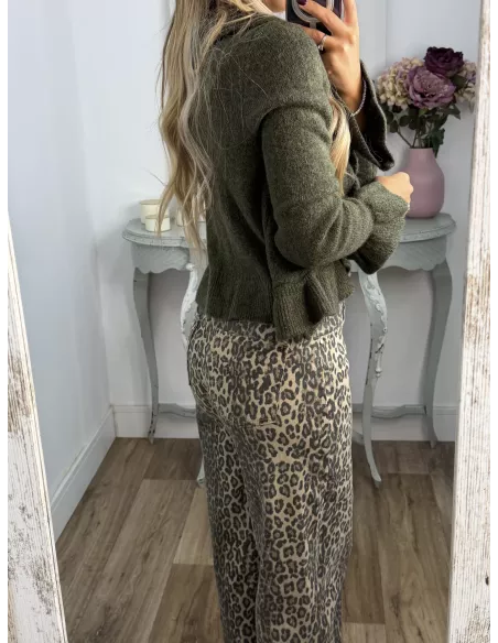 Rebeca lazada volante kaki