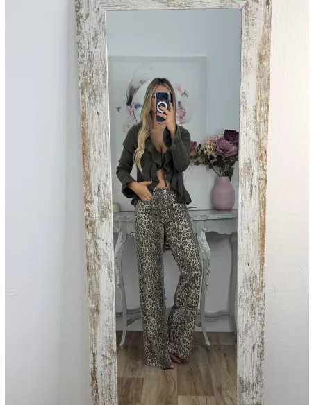 Rebeca lazada volante kaki