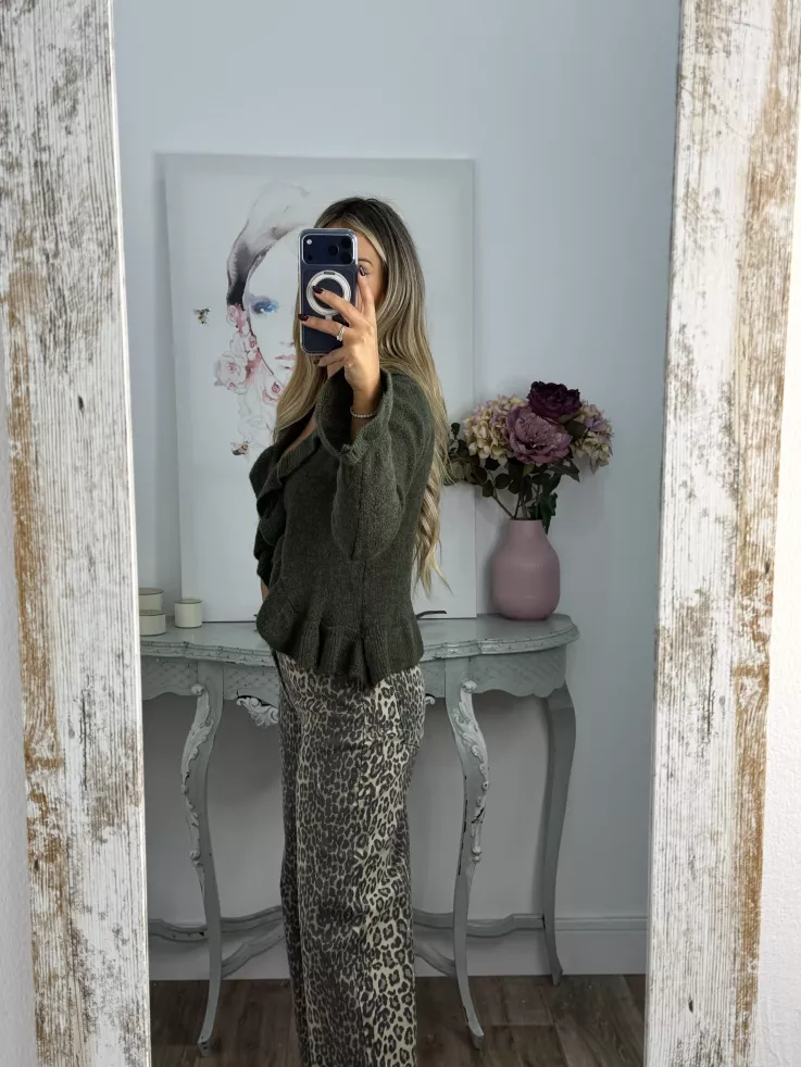 Rebeca lazada volante kaki