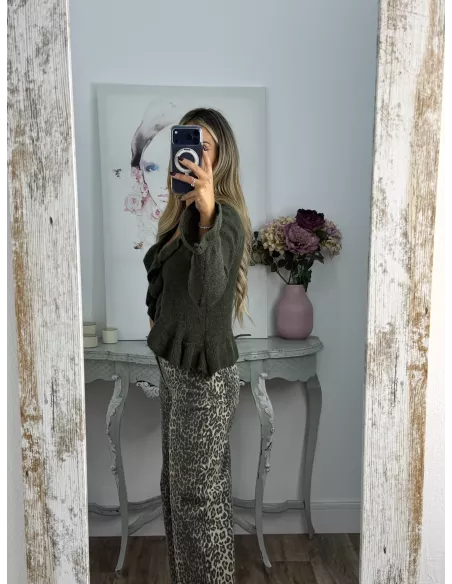 Rebeca lazada volante kaki