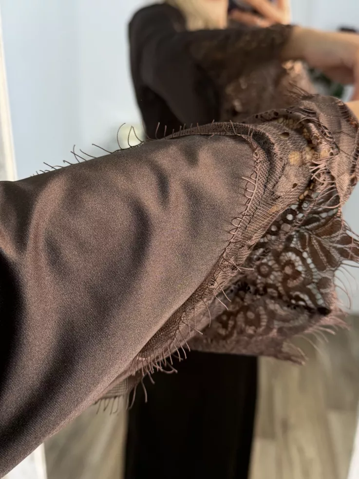 Vestido Fatema chocolate