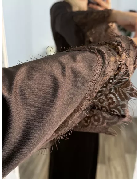 Vestido Fatema chocolate