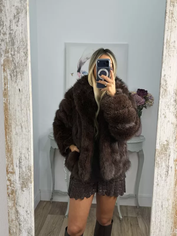 Abrigo Bianca chocolate