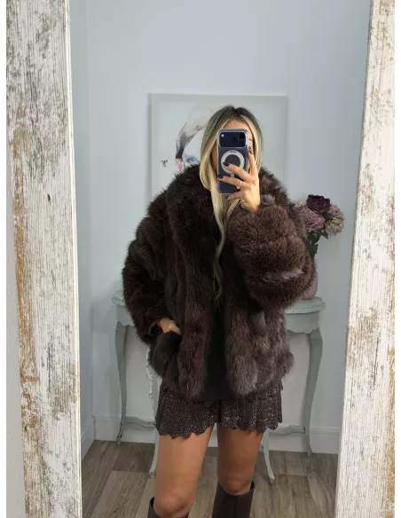 Abrigo Bianca chocolate