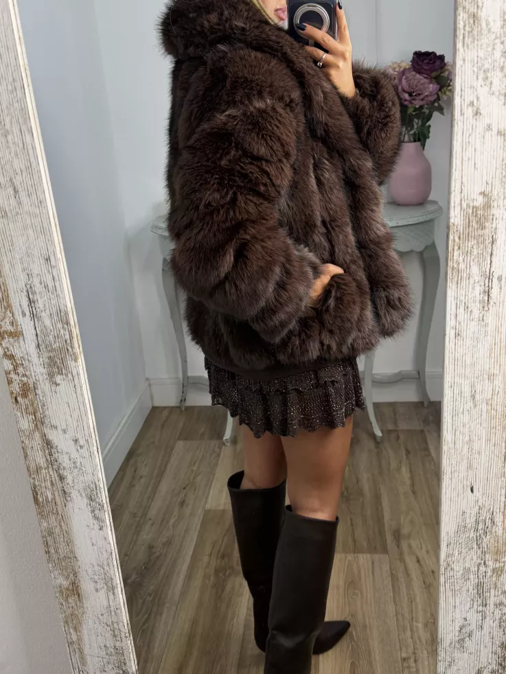 Abrigo Bianca chocolate